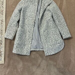 LOFT Gray Textured Jacket